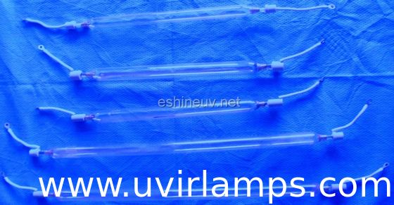 Equivalent UV mercury lamps for silk screen printing machine