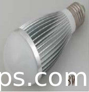 E26 6W LED Bulb White AC110 60HZ 60MM 105MM For Warehouse CE Rohs