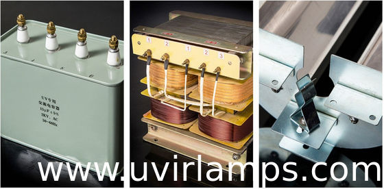 3 4 8 15 Micro Farad Power capacitor With 4Pins Connector For UV Coating Machine