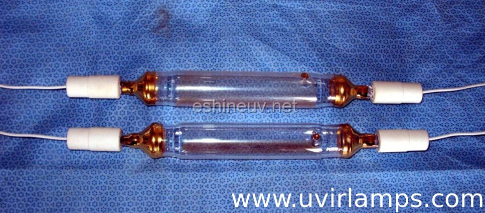 8kw IST T550-K2H  industrial uv rays lamps for curing system,overall 600mm,diameter 25mm