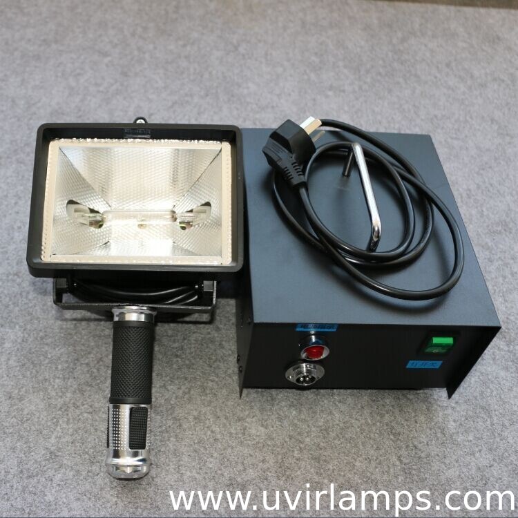 250W 400W Portable UV Dryer System With Hand Bar To Laboratory Coating Drying
